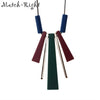 Evening Wear Wood Necklace