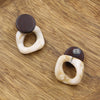 Trendy Wood Earrings