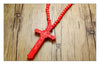 Rosary Necklace with Cross Pendant
