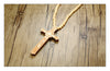 Rosary Necklace with Cross Pendant