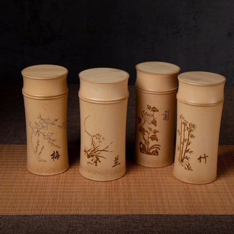 Bamboo Tea Jar