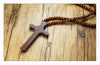Rosary Necklace with Cross Pendant