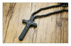 Rosary Necklace with Cross Pendant