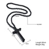 Rosary Necklace with Cross Pendant