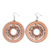 KWHY Wood Leaf Earrings