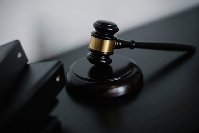 wooden gavel